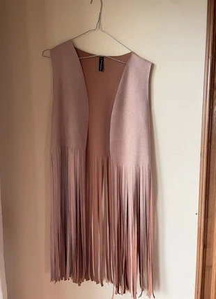 Gilet con frange, marca: New Collection, estado: Muito bom, tamanho: M / 38 / 10, €6.90, €7.95 inclui Proteção do Comprador