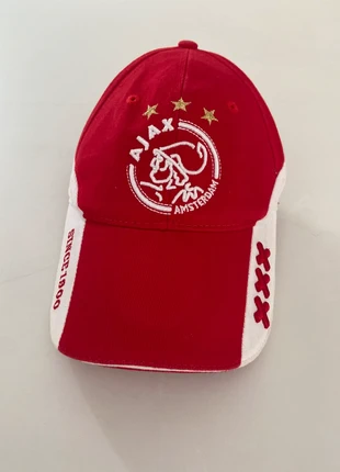 AFV Ajax Amsterdam football red cap, brand: Ajax, condition: Very good, size: One size, £8.00, £9.10 includes Buyer Protection
