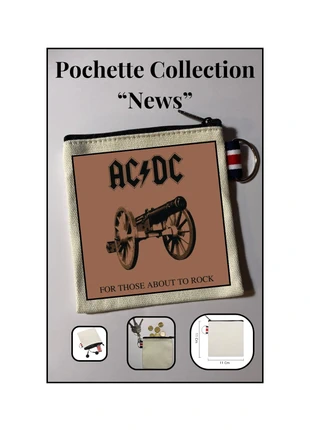 AC/DC - Pochette collection "News" - 11x11, condition: Very good, €7.50, €8.58 includes Buyer Protection