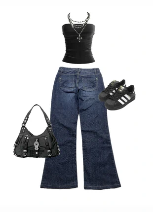 vintage low waisted flared jeans, marke: Vintage Dressing, zustand: Sehr gut, größe: S / 36 / 8, 35,00 €, 37,45 € inklusive Vinted-Käuferschutz