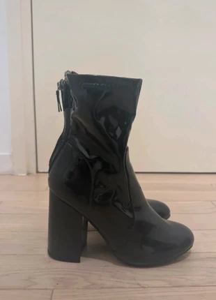 Bottines en cuir vegan verni, marca: New Look, estado: Nuevo sin etiquetas, tamaño: 40, 10,00 €, 11,20 € Protección al comprador incluida