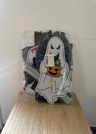 Lot Décorations Halloween – Fantômes, Citrouilles, Araignées & Accessoires – Fête / Maison, merk: Accessoires, staat: Nieuw met prijskaartje, maat: 3 jaar / 98 cm, € 6,00, € 7,00 inclusief Kopersbescherming