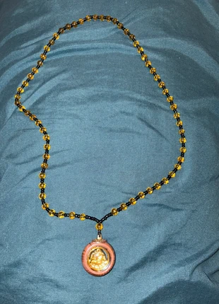 Collier à perles avec pendentif bouddha, brand: sansnom., condition: Very good, €6.90, €7.95 includes Buyer Protection