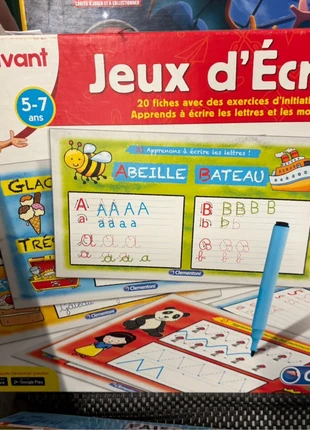 Jeux d écriture, brand: Clementoni, condizioni: Discrete, taglia: 5 anni / 110 cm, €7.00, €8.05 include la Protezione acquisti