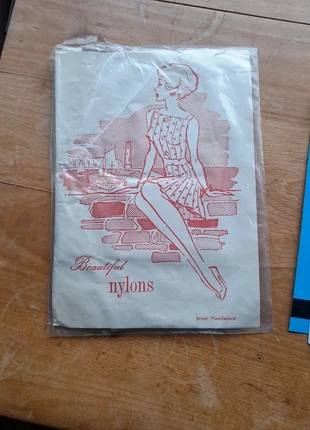 Vintage Brown Seamed Stockings Size 9.5, brand: Beautiful Nylons, condition: New without tags, size: Other, £7.99, £9.09 includes Buyer Protection