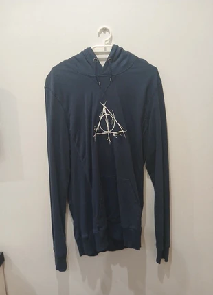 Sweat com capuz azul escuro, merk: Kariban, staat: Heel goed, maat: M, € 5,00, € 5,95 inclusief Kopersbescherming