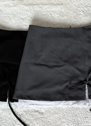 Lot jupe short noir et gris, marca: pas de marque, estado: Nuevo sin etiquetas, tamaño: S / 36 / 8, 13,50 €, 14,88 € Protección al comprador incluida