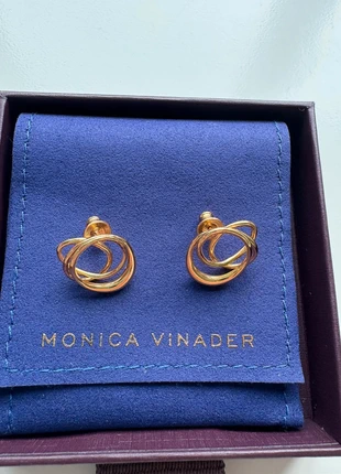 Monica Vinader Gold Earrings, brand: Monica Vinader, condition: New with tags, £70.00, £74.20 includes Buyer Protection