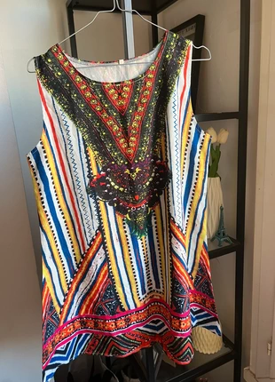 Robe multicolore d’été neuve sans étiquette taille L, condition: New without tags, size: L / 40 / 12, €5.00, €5.95 includes Buyer Protection