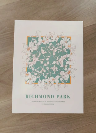 Poster floral Richmond Park Esthétique printanière – Taille 2 x A4, brand: pinteres, condition: Very good, €1.50, €2.28 includes Buyer Protection