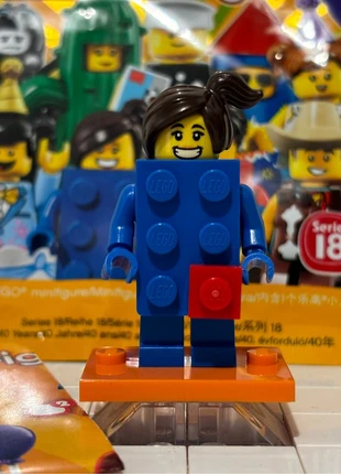 « Lire description » Figurine Lego Collection Série 18 🌈 Blue Brick Girl col314, brand: LEGO, condition: New without tags, size: One size, €7.00, €8.05 includes Buyer Protection Pro
