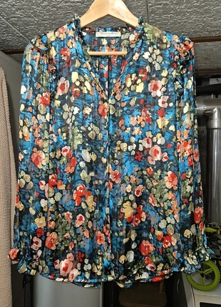 Chemise à fleurs, brand: Boutique indépendante, condition: Very good, size: S / 36 / 8, €8.00, €9.10 includes Buyer Protection