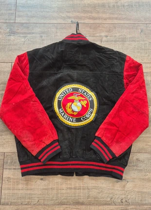 U.S marines suede, merk: Vintage Leather, staat: Goed, maat: L, € 55,00, € 58,45 inclusief Kopersbescherming