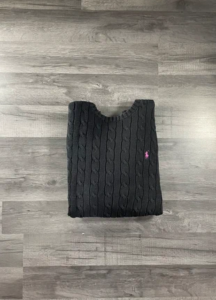 Torsader Ralph Lauren noir logo rose taille M en parfait état, marque: Ralph Lauren, état: Neuf sans étiquette, taille: M, 30,00 €, 32,20 € Protection acheteurs incluse