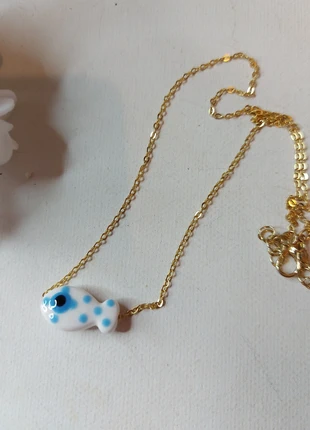 Collier sautoir petit poisson bleu céramique été, marke: Accessoires, zustand: Sehr gut, 7,90 €, 9,00 € inklusive Vinted-Käuferschutz