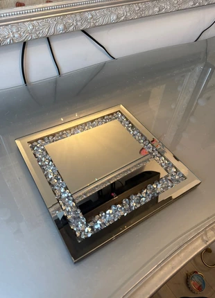 Silver table displayer, brand: The Range, condition: Good, £5.00, £5.95 includes Buyer Protection