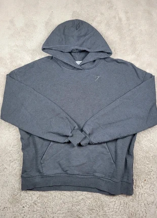 Hoodie / Sweat à capuche Oversize de sport Gymshark Gris Foncé - Taille XS, brand: Gymshark, condition: Very good, size: XS / 34 / 6, €32.00, €34.30 includes Buyer Protection