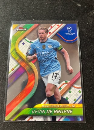 Carte de Kévin de bruyne finest 24-25, marke: Topps, zustand: Sehr gut, 1,00 €, 1,75 € inklusive Vinted-Käuferschutz