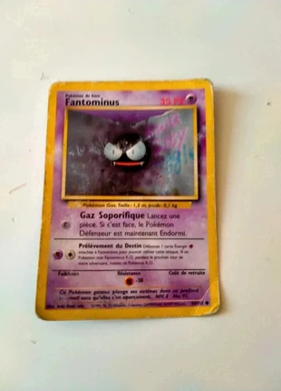 Carte pokémon fantominus, marke: Pokémon, zustand: Gut, 3,99 €, 4,89 € inklusive Vinted-Käuferschutz