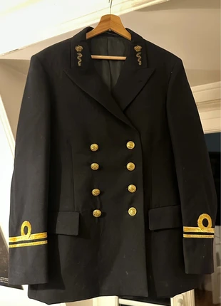 Veste d’uniforme d’officier médecin – Marine royale néerlandaise (1979), brand: KM – Steenweg Delft, condition: New without tags, size: M, €95.00, €100.45 includes Buyer Protection