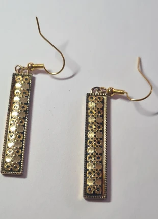 Boucles d'Oreilles Dorées Pendantes de Tolède, merk: Fabrication Artisanale, staat: Veelgebruikt, € 1,00, € 1,75 inclusief Kopersbescherming