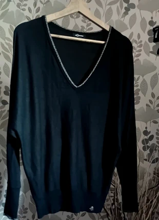 Pull noir maille fine noir Mosquitos, marca: Mosquitos, estado: Muito bom, tamanho: M / 38 / 10, €10.00, €11.20 inclui Proteção do Comprador