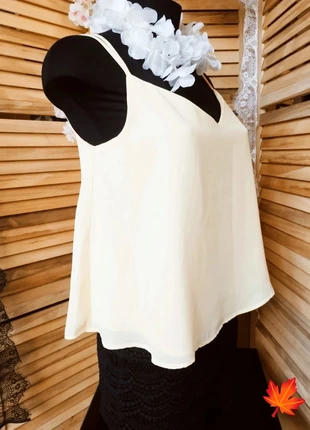 Haut fluide été voile jaune clair Pimkie taille XS-S 💫💫, marca: Pimkie, estado: Muito bom, tamanho: XS / 34 / 6, €5.00, €5.95 inclui Proteção do Comprador Pro