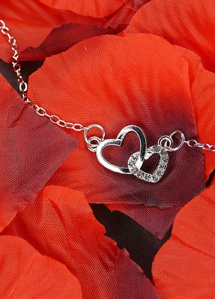 collier argenté avec coeur en acier inoxydable tendance, marca: Tendance, estado: Nuevo con etiquetas, 6,00 €, 7,00 € Protección al comprador incluida