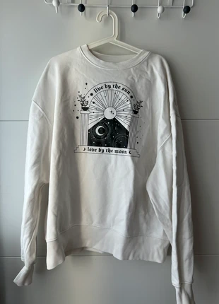 Tates Sweatshirt – Gr. XL – Live by the sun, love by the moon, merk: Tates, staat: Heel goed, maat: XL / 42 / 14, € 21,00, € 22,75 inclusief Kopersbescherming