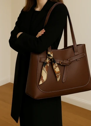 Sac cabas marron – Chic & intemporel, marque: Atelier Fixdesign, état: Très bon état, 40,00 €, 42,70 € Protection acheteurs incluse