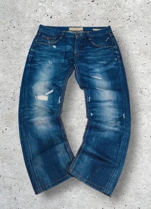 Jeans Guess Vermont Coupe Slim Taper Style Troué - Taille W32L30 Homme -1988, marke: GUESS, zustand: Sehr gut, größe: W32 | DE 48, 29,90 €, 32,10 € inklusive Vinted-Käuferschutz