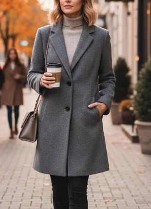 🫐 Manteau gris chic doux taille 36 🍇🍇, marke: Kiabi, zustand: Sehr gut, größe: S / 36 / 8, 16,00 €, 17,50 € inklusive Vinted-Käuferschutz
