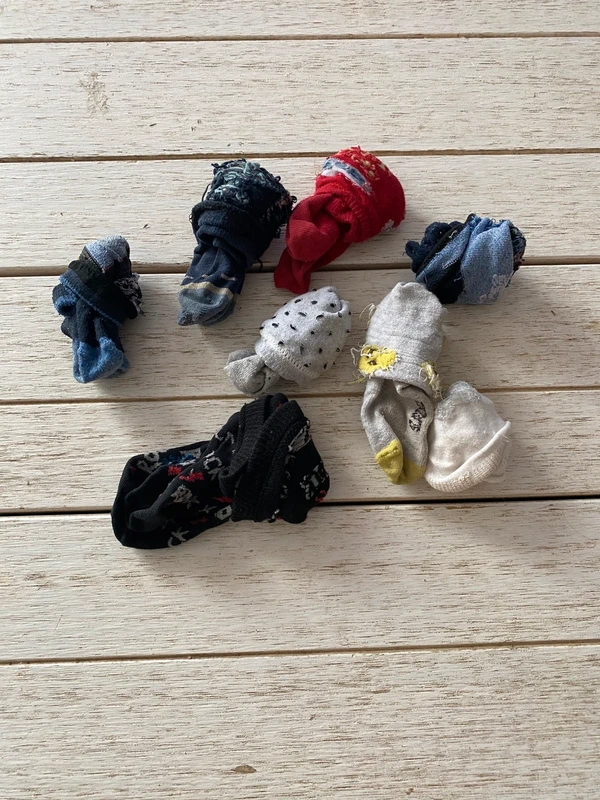 Lot chaussettes + socquettes 23/26 unisexe - photo numéro 2