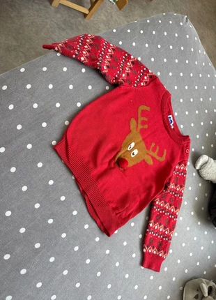 Pull Noël, brand: Mots d'enfants, condition: Very good, size: 18-24 months / 86 cm, €2.00, €2.80 includes Buyer Protection