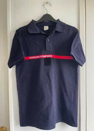 Vintage sapeurs-pompiers polo shirt in navy size S, brand: sapuers-pompiers, condition: Very good, size: S, £2.00, £2.80 includes Buyer Protection