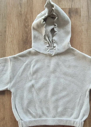 Sweat à capuche hoodie Zara molleton éponge bébé mixte 9/12 mois manches volumineuses (PF38), marque: Zara, état: Très bon état, taille: 9-12 mois / 74 cm, 8,00 €, 9,10 € Protection acheteurs (Pro) incluse
