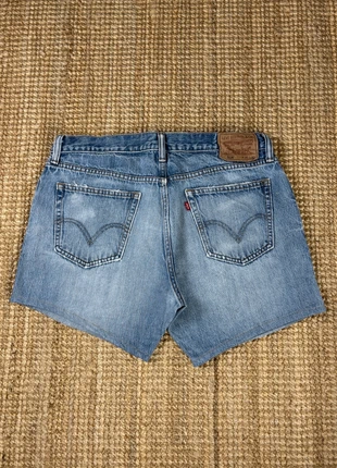 Short en Jean Taille Haute Bleu Délavé Levi’s 514 Vintage Taille 36, marca: Levi's, estado: Muito bom, tamanho: XXXL / 46 / 18, €15.00, €16.45 inclui Proteção do Comprador Pro