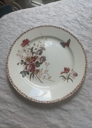 Assiette plate polychrome terre de fer Hippolyte Boulenger, marque: Terre de fer Hippolyte Boulenger, état: Bon état, 12,00 €, 13,30 € Protection acheteurs incluse