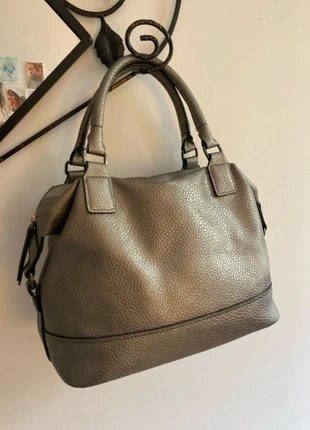 Sac porté main gris argenté, condition: Very good, €3.00, €3.85 includes Buyer Protection