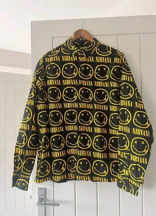 ASOS Design Nirvana Overshirt Shirt, brand: ASOS, condition: New without tags, size: S / UK 8-10, £3.00, £3.85 includes Buyer Protection