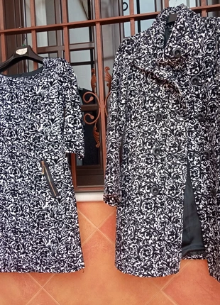 Conjunto de vestido y chaquetón, marca: Boutique Italiana, estado: Muy bueno, tamaño: XL / 42 / 14, 20,00 €, 21,70 € Protección al comprador incluida