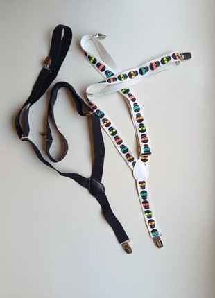 Set 2 bretelle multicolor, brand: NOBRAND.PT, condizioni: Ottime, €3.00, €3.85 include la Protezione acquisti