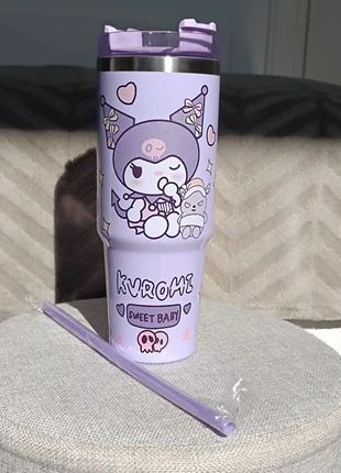 New Sanrio-Kromi Termos Mug (+Mystery Products), merk: Kuromi, staat: Nieuw met prijskaartje, € 44,49, € 47,41 inclusief Kopersbescherming