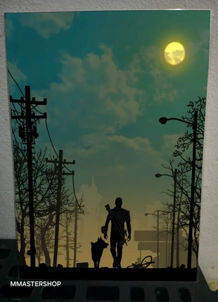 Fallout newvegas fallout4 ps4 ps3 Premium glossy Poster 29,7 X 42CM (Semi-Rigid), marke: Fallout, zustand: Neu, mit Etikett, 8,00 €, 9,10 € inklusive Vinted-Käuferschutz