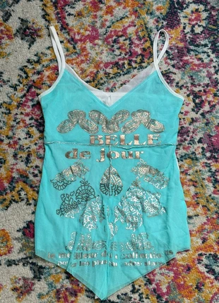 Top y2k fairy vintage bleu ciel Belle de Jour, brand: y2k, condizioni: Ottime, taglia: S / IT 40 / EU 36, €10.00, €11.20 include la Protezione acquisti