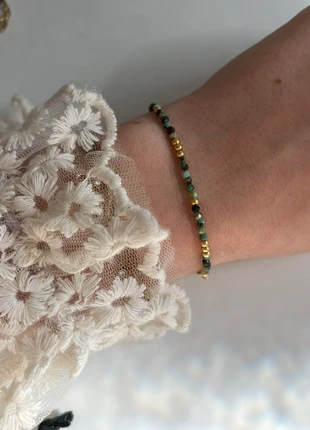 bracelets perles pierres naturelles turquoise africaine, marque: Pierre turquoise africaine, état: Très bon état, 15,00 €, 16,45 € Protection acheteurs incluse