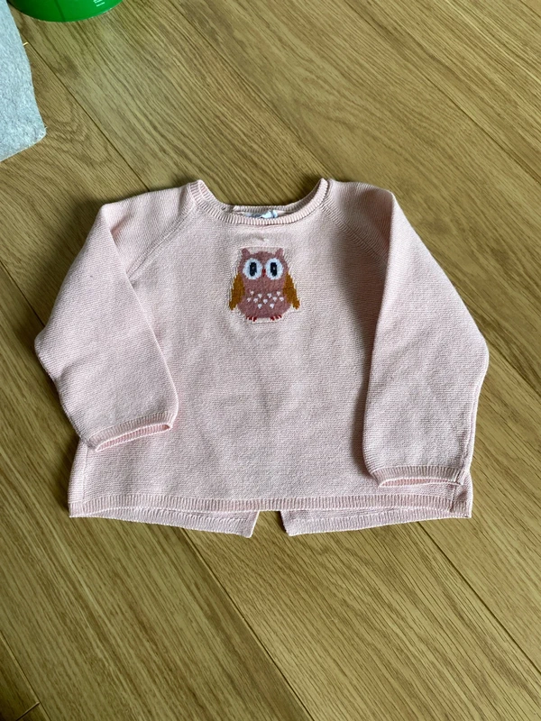 12-18 mois- pull bout’chou coton-laine