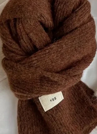 Echarpe femme d'hiver couleur marron chocolat, brand: Boutique Parisienne, condizioni: Nuovo senza cartellino, €13.50, €14.88 include la Protezione acquisti