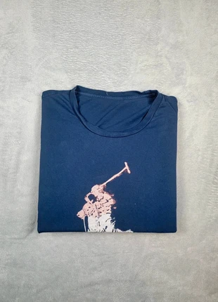 T-shirt Ralph Lauren Bleu Taille XXL Homme Imprimé Ralph Lauren 100% coton Très Bon État, marke: Ralph Lauren, zustand: Sehr gut, größe: XXL, 15,99 €, 17,49 € inklusive Vinted-Käuferschutz
