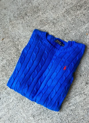 Pull col rond Polo Ralph Lauren S bleu roi Femmes, marque: Polo Ralph Lauren, état: Très bon état, taille: S, 44,00 €, 46,90 € Protection acheteurs incluse